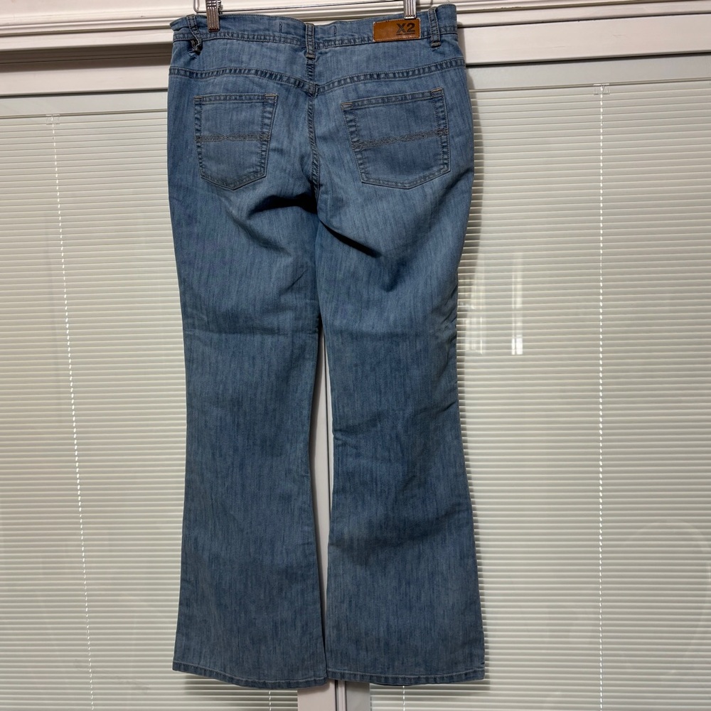 Express Women’s Sz 10R Slim Fit Super Low Rise Flare Leg W/Stretch Cotton Blend - Picture 3 of 9